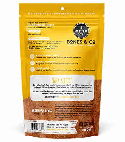 Bones & Co Freeze Dried Raw Chicken Breast Treat 2 Oz