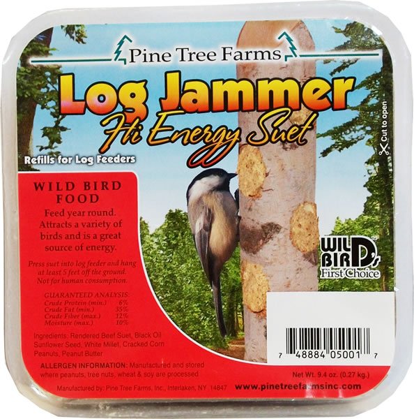 Pine Tree Farms Log Jammer Hi Energy Suet 9.4 Oz
