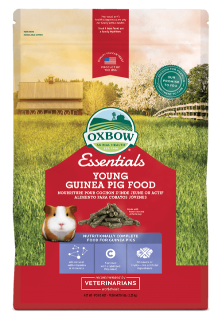 Oxbow Essentials Young Guinea Pig Food 5 Lb