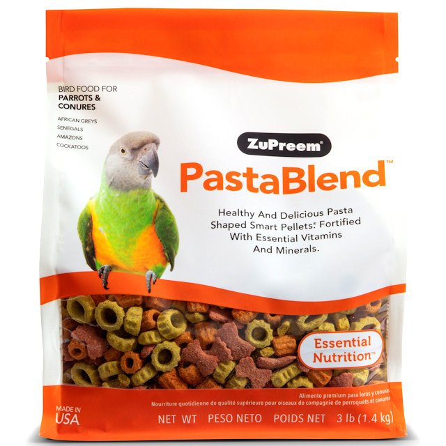 ZuPreem PastaBlend™ Parrots & Conures 3 Lb