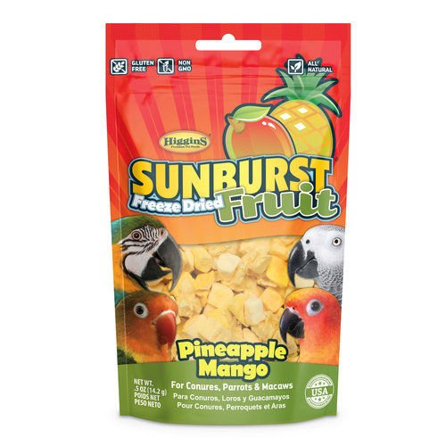 Higgins Sunburst Freeze Dried Fruit Pineapple Mango