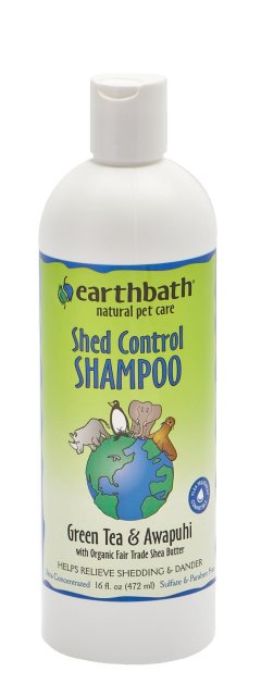 Earthbath Shed Control Green Tea & Awapuhi Shampoo