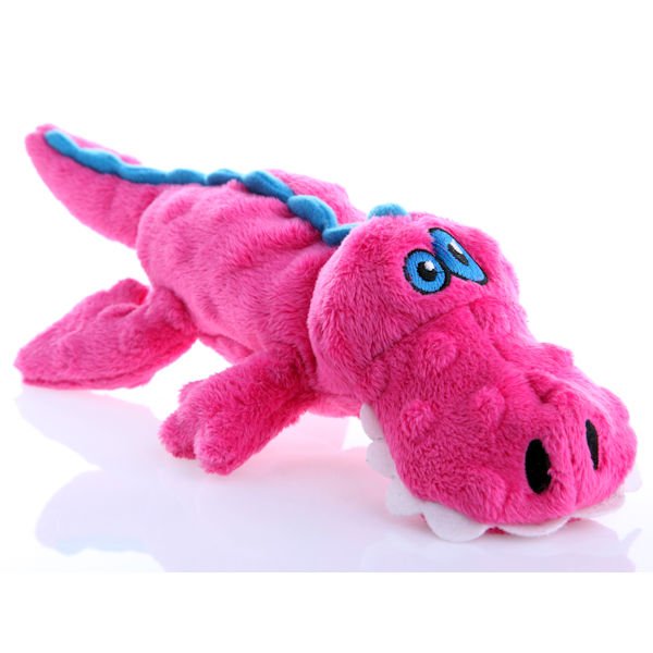 GoDog Just For Me Pink Gator Chew Guard Technology™