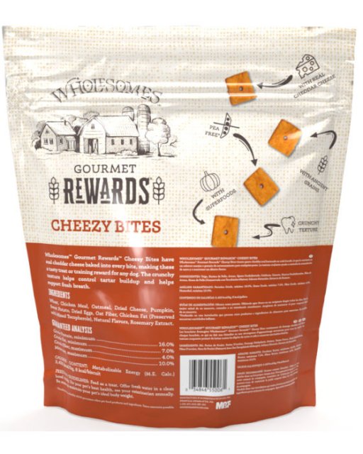 Sportmix Wholesomes™ Gourmet Rewards™ Cheezy Bites Dog Treats