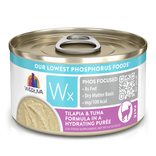 Weruva Wx Tilapia & Tuna Formula in Purée 3.0 Oz