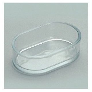 Domus Clear Oval Bird Dish