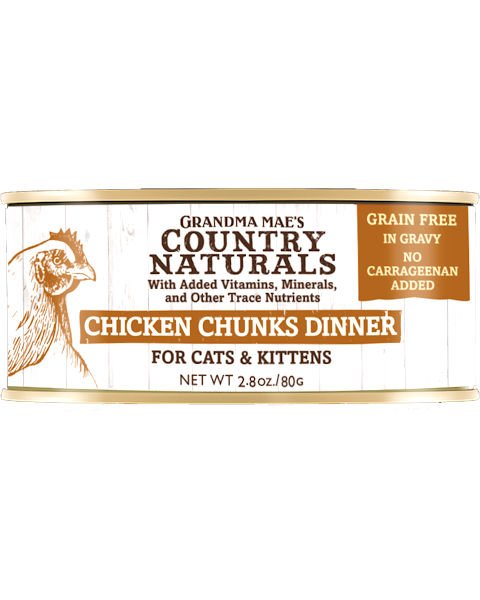 Grandma Mae's Country Naturals Chicken Chunks Dinner 2.8 Oz