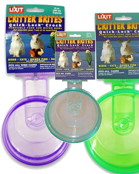 Lixit Quick Lock Crock Critter Brites