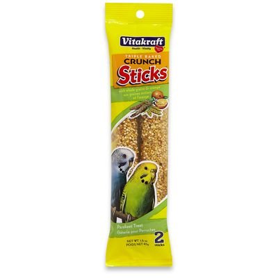 Vitakraft Parakeet Crunch Orange Treat Sticks