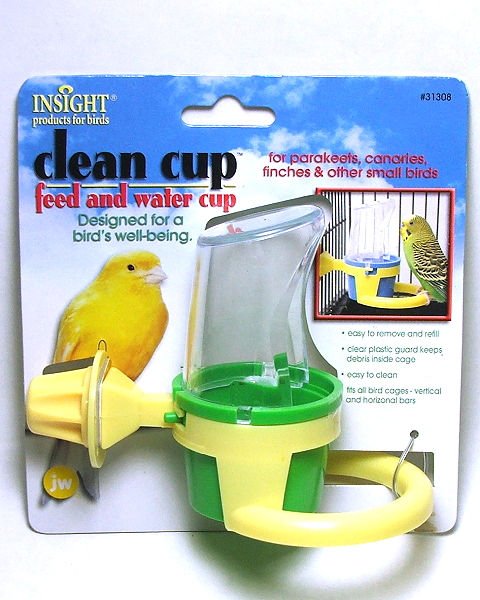 JW Pet Insight Bird Clean Cup - Feed & Water
