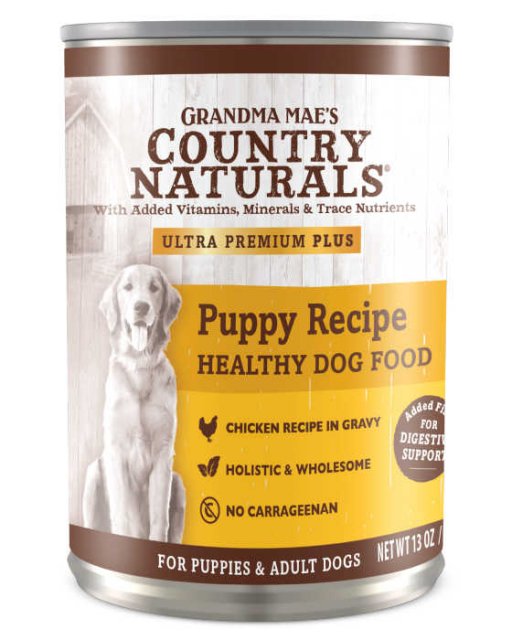 Grandma Mae's Country Naturals Puppy Recipe 13 Oz