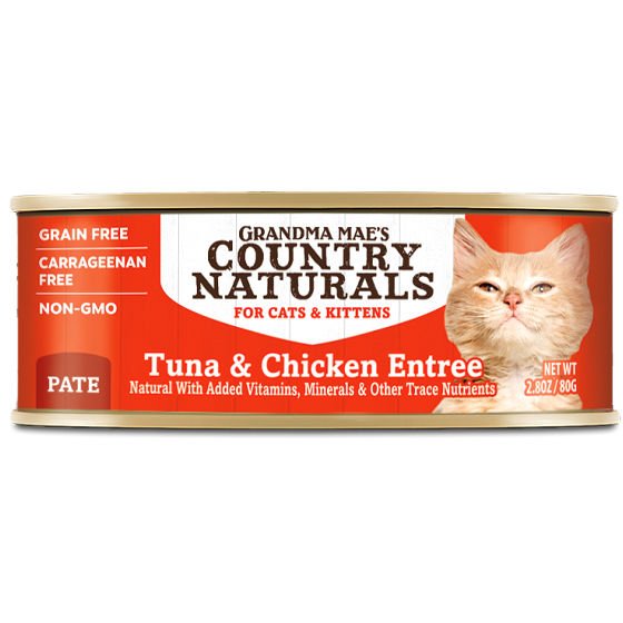 Grandma Mae's Country Naturals Tuna & Chicken Pâté 2.8 Oz