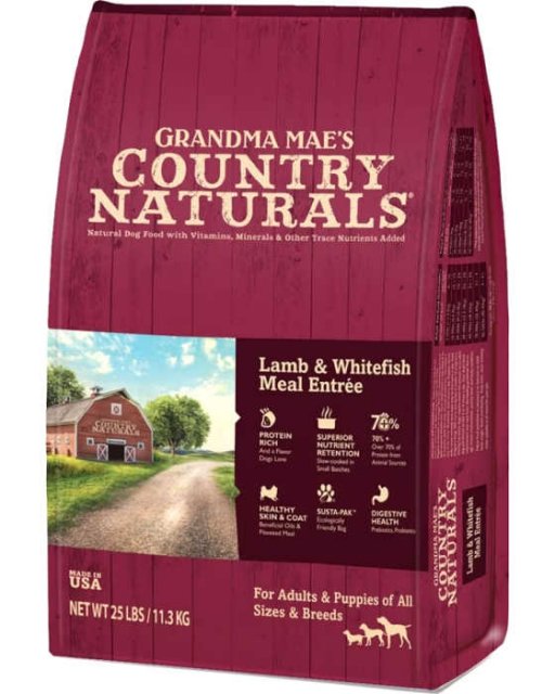 Grandma Mae's Country Naturals Lamb & Whitefish Meal Entrée