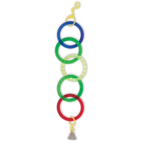 JW Pet Insight Olympia Rings Bird Toy