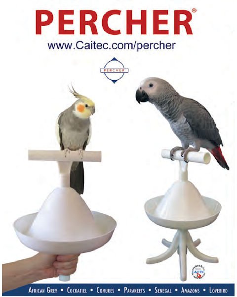 The Percher Universal Perch and Stand