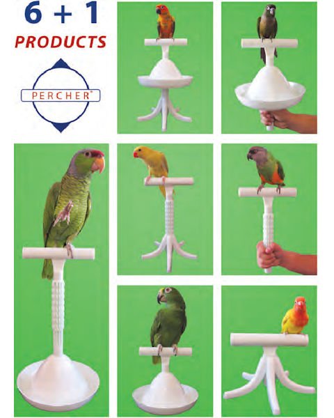 The Percher Universal Perch and Stand