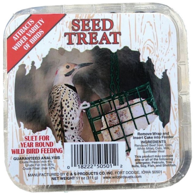 C&S Seed Suet Treat