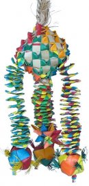 Planet Pleasures Diamond Bouncer Bird Toy